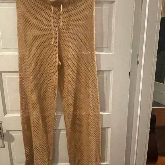 Source Unknown Tan Mesh Pants - Picture 5 of 6